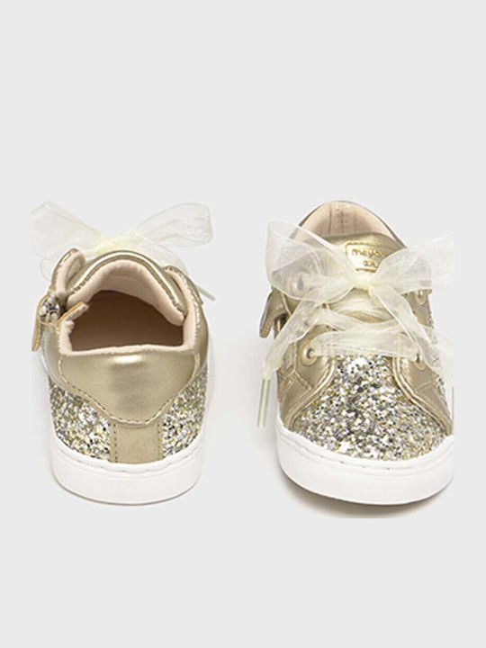 Kids Sneakers Gold