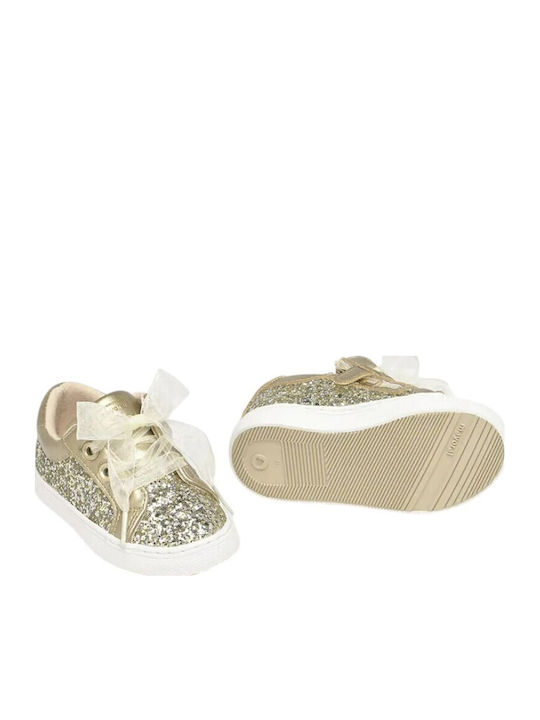 Kids Sneakers Gold