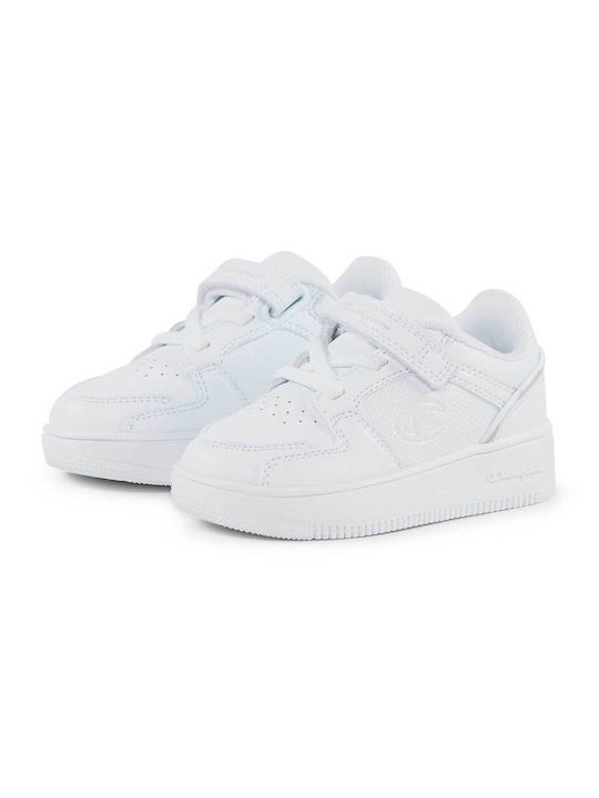 Παιδικά Sneakers με Σκρατς Λευκά