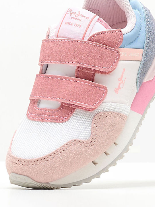 London Kids Sneakers with Scratch Multicolour
