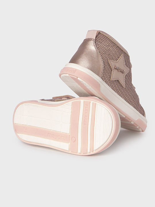 Kinder Sneakers Hoch Rosa
