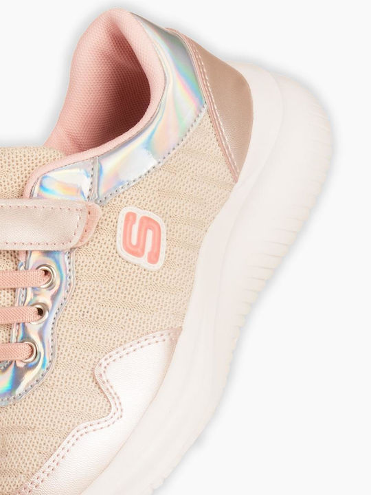 Παιδικά Sneakers με Σκρατς Ροζ