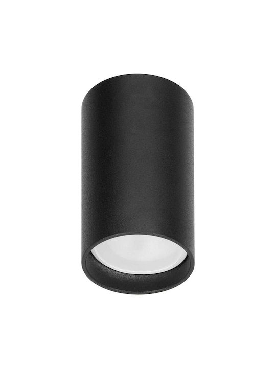 Redled Single Spot with Socket GU10 in Black Color