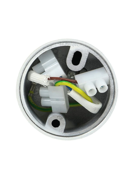 Redled Single Spot with Socket GU10 in White Color