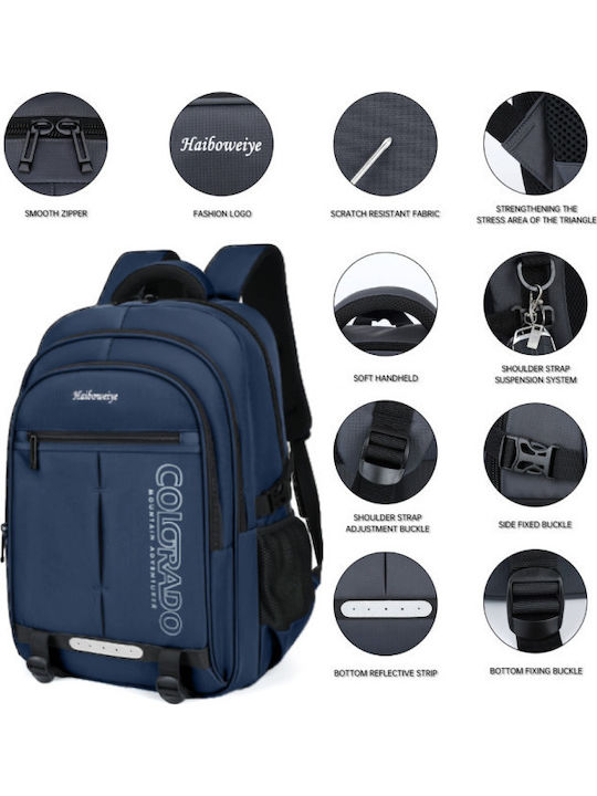 Backpack Αδιάβροχο 39lt Μπλε