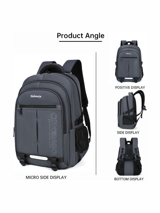 Backpack Αδιάβροχο 39lt Γκρι
