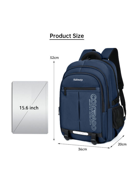 Backpack Αδιάβροχο 39lt Μπλε