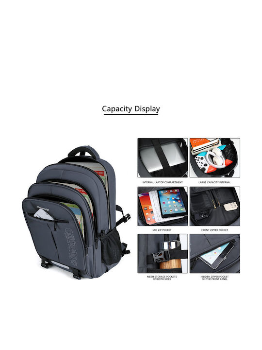 Backpack Αδιάβροχο 39lt Μπλε