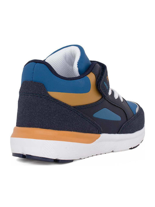 Kids Sneakers Anatomic with Scratch Blue