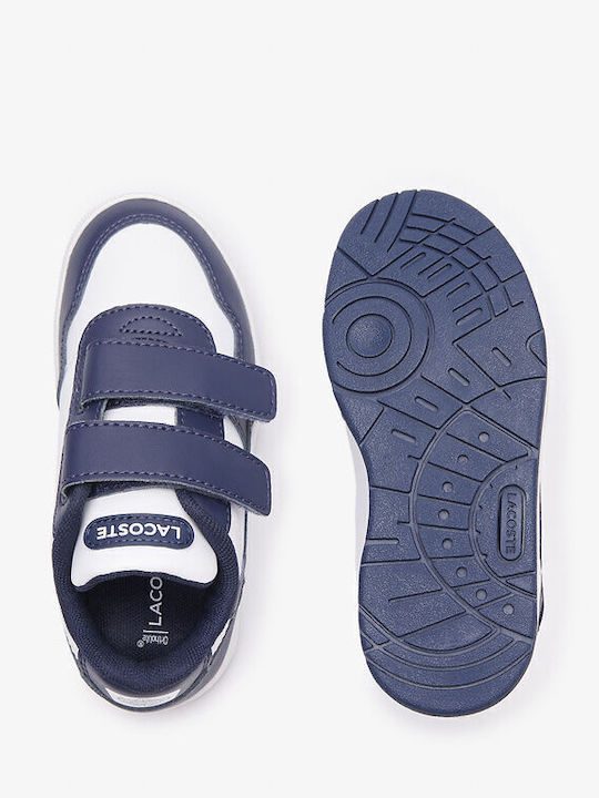 T-clip Kinder Sneakers mit Klettverschluss Weiß