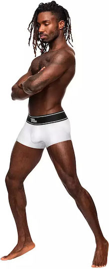 Ανδρικό Sexy Boxer Λευκό