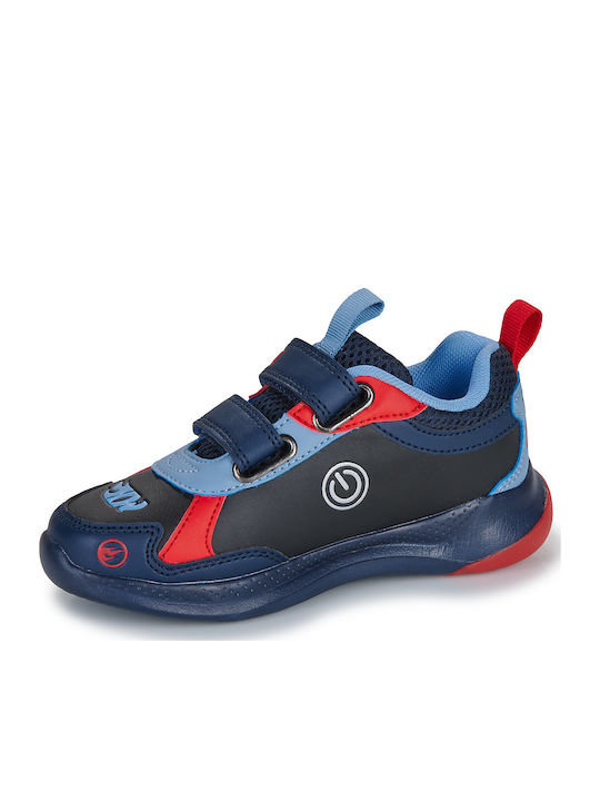 Kids Sneakers with Scratch & Lights Blue