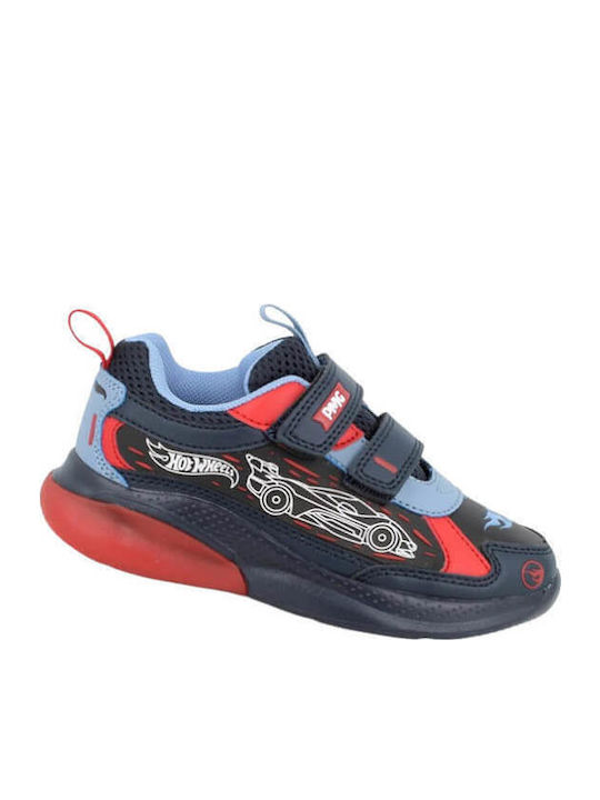 Kids Sneakers with Scratch & Lights Blue