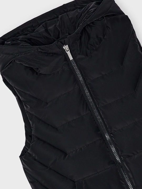 Kinder Freizeitjacke Ärmellos Schwarz