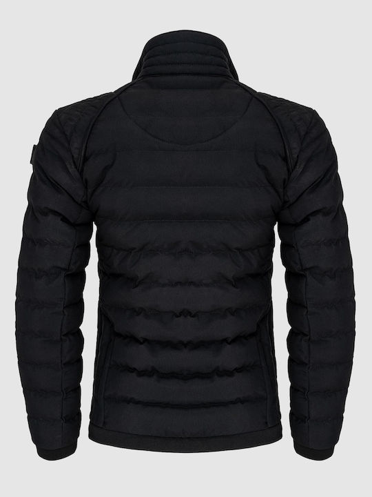 Kids' Quilted Jacket Short Black
