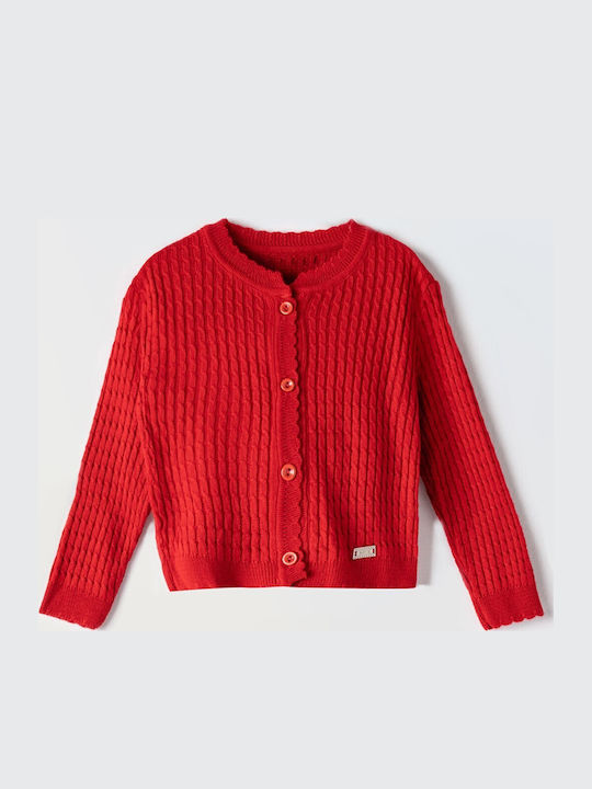Kinderstrickjacke ROT