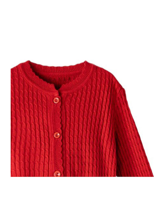 Kinderstrickjacke ROT
