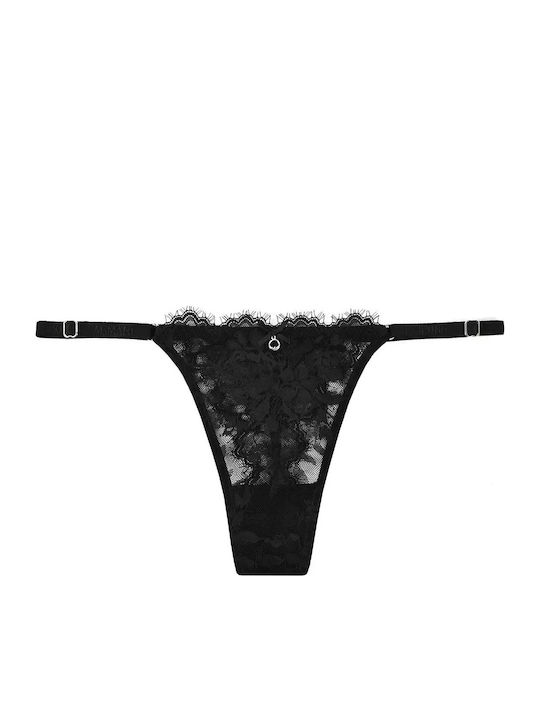 Γυναικείο String Μαύρο