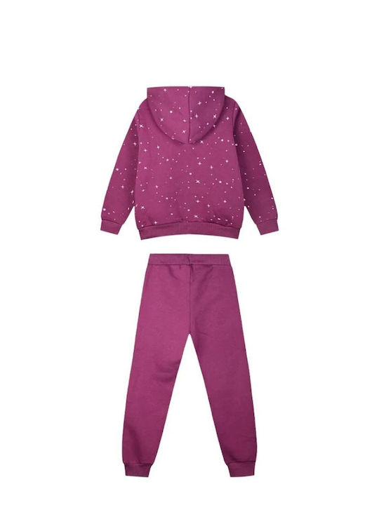 Set Trening Violet Pentru Copii 2 Bucăți London