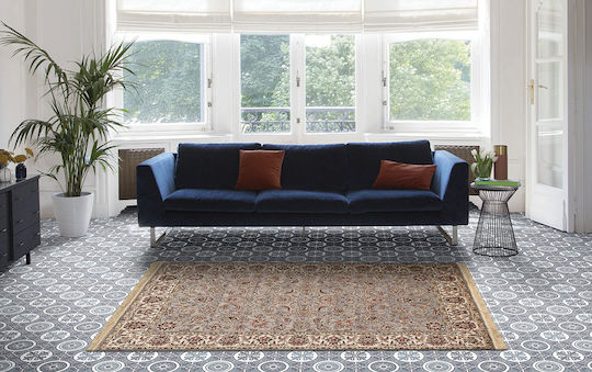 Newplan 553/308110 Rug Rectangular Summer with Fringes Sonia