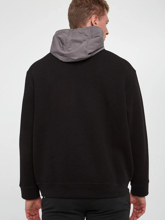 Sweatshirt mit Kapuze Black