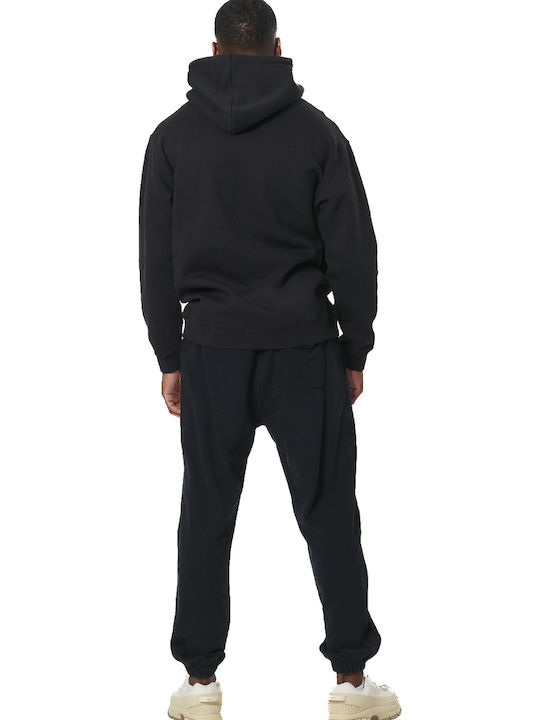 Sweatshirt mit Kapuze Schwarz