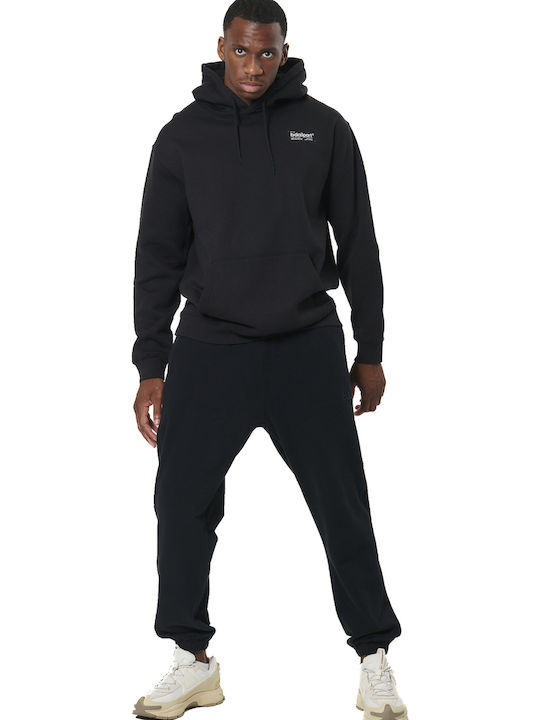 Sweatshirt mit Kapuze Schwarz