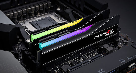 G.Skill Trident Z5 Neo RGB DDR5 96GB RAM с 2x48GB модула и Скорост 6000 за Настолен Компютър