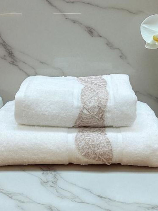 Linea Home Кърпа За Лице Arles Екрю 2 Броя Тегло 500гр/м²