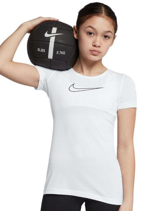 Παιδικό T-shirt Dri-Fit Λευκό