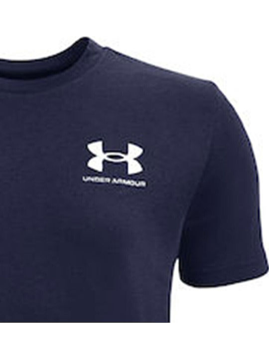 Kids' T-shirt Navy Blue Sportstyle
