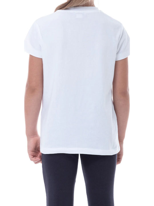 Kinder-T-Shirt Weiß Gaia