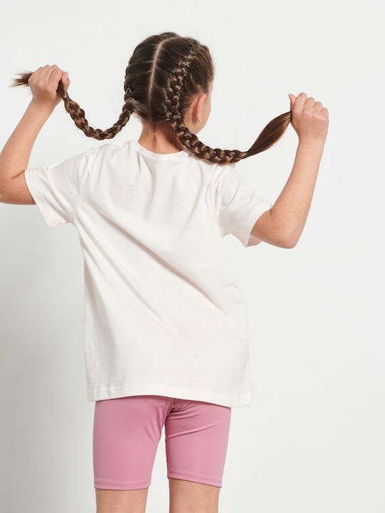 Kinder Leggings Sport Kurz Rosa Innocence