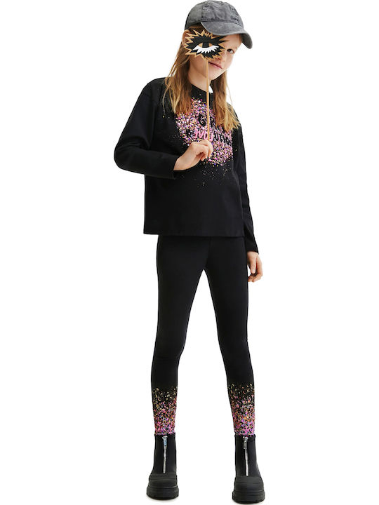 Kids Legging Long Black Volga