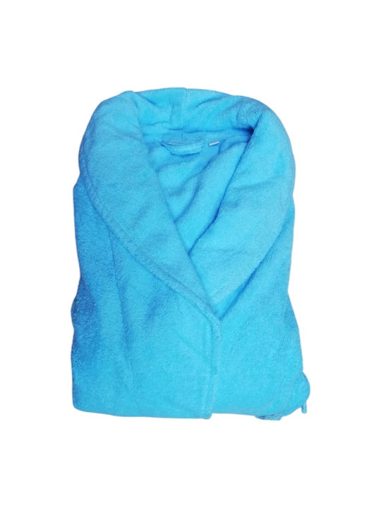 Klotsotiras Μπουρνούζι Τυρκουάζ 450gr/m²