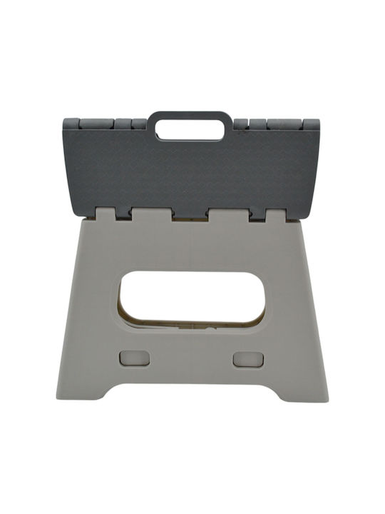 Stool For Kitchen With Storage Space Plastic Grey Colour 31x22x27cm