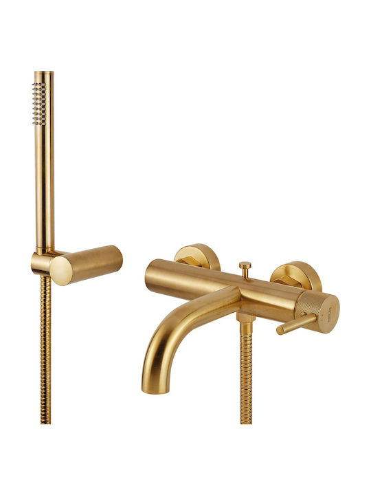 Armando Vicario Mixing Bathtub Shower Faucet Complete Set Bronze