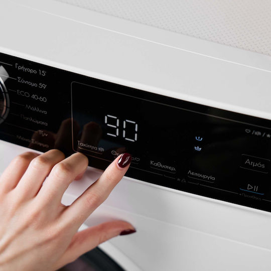 Morris Buddy Series Washing Machine 10kg with Steam Technology 1400 Rounds WIW-11014BA