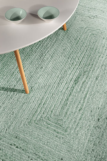 Guy Laroche Native Rug Rectangular Summer from Jute Aqua