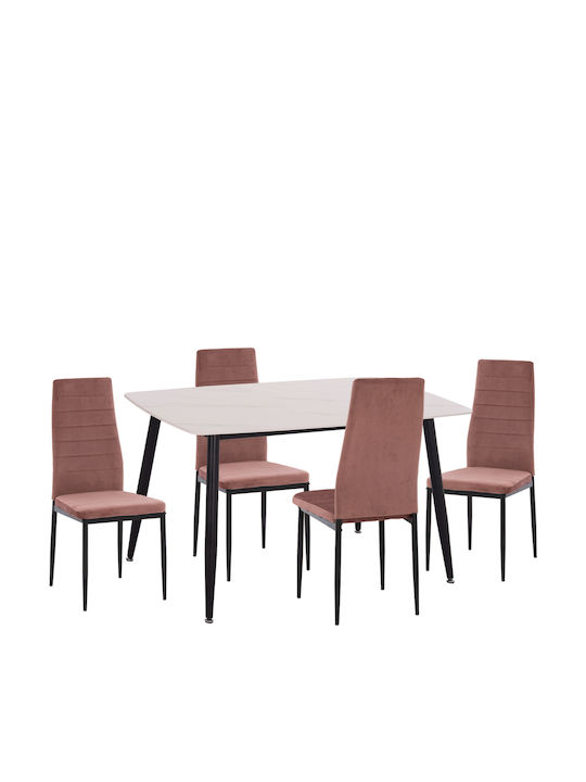 Dining Room Raven 5pcs 70x120cm
