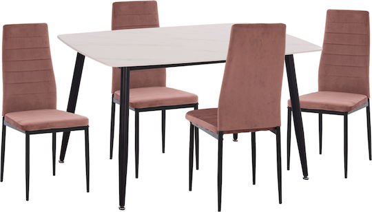 Dining Room Raven 5pcs 70x120cm