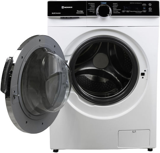 Morris Πλυντήριο Ρούχων 9kg με Τεχνολογία Ατμού 1400 Στροφών WIW-91431PG