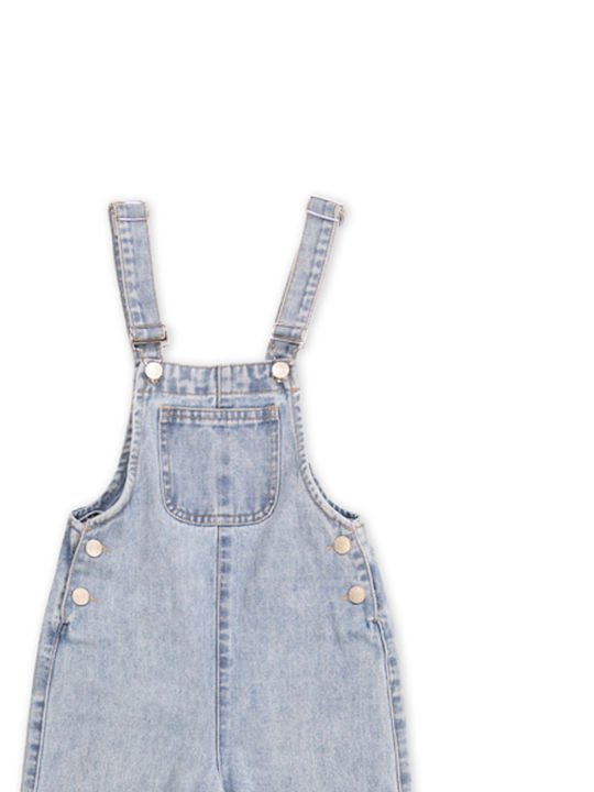 New College Kinder-Jeanshosen Jumpsuit Blau