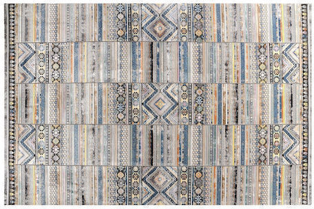 Tzikas Carpets 31776-095 Rug Rectangular with Fringes Quares