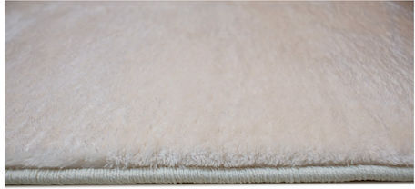 Tzikas Carpets Melia 25171-001 Anti-slip Rug Rectangular Shaggy Ivory