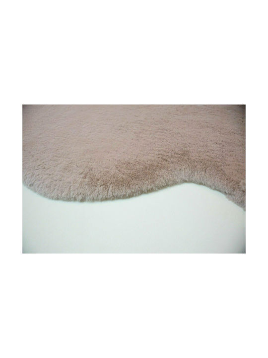 Tzikas Carpets 26163-061 Αντιολισθητικό Χαλί Ορθογώνιο Fur Pink 100x140cm