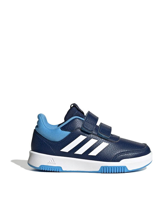 Tensaur Hook Loop Kids Sneakers with Scratch Dark Blue / Cloud White / Blue Burst