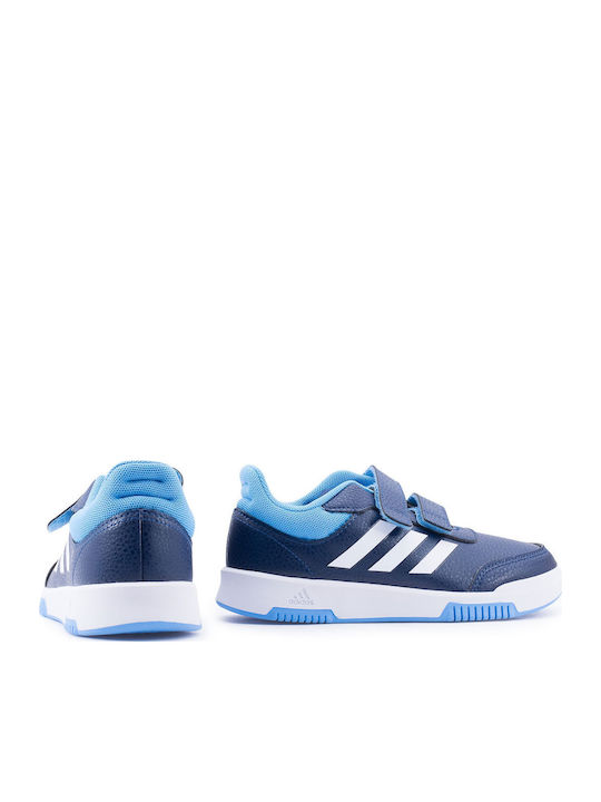 Tensaur Hook Loop Kids Sneakers with Scratch Dark Blue / Cloud White / Blue Burst