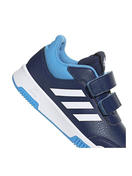 Tensaur Hook Loop Kids Sneakers with Scratch Dark Blue / Cloud White / Blue Burst