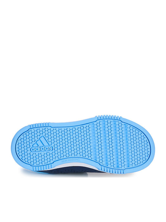 Tensaur Hook Loop Kids Sneakers with Scratch Dark Blue / Cloud White / Blue Burst